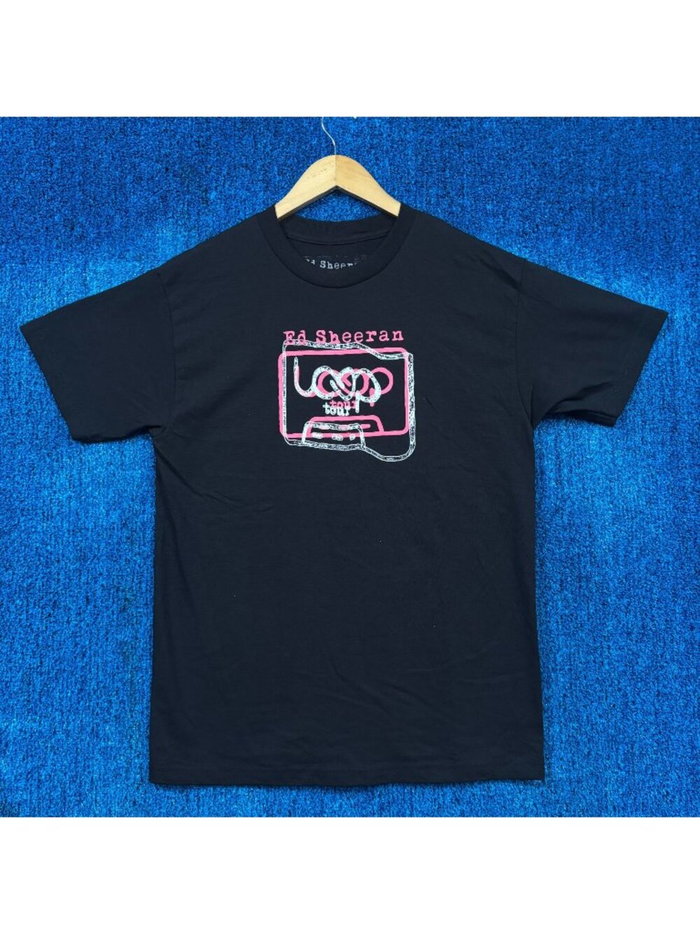 Ed Sheeran Play Album Art Cassette Loop Tour Dates Pop Tee M